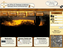 Tablet Screenshot of mcginnisphoenixlawyer.com